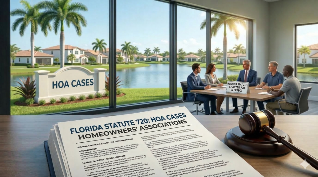 Florida Statute 720 Florida Statute 720